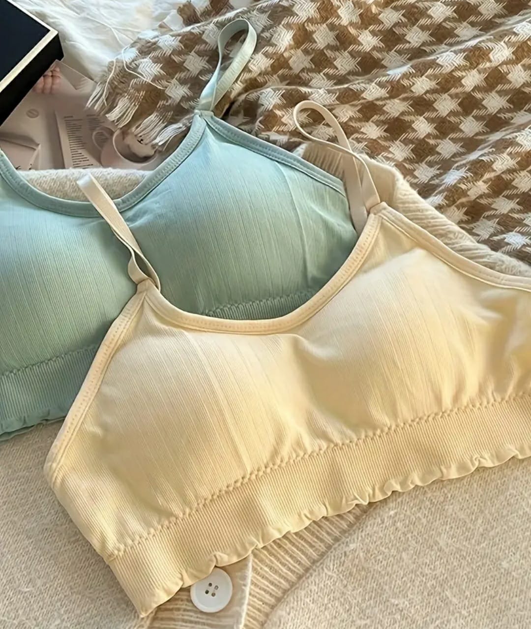 PACK OF 2 IMPORTED SPORTS FREE SIZE COMFORTABLE BRA